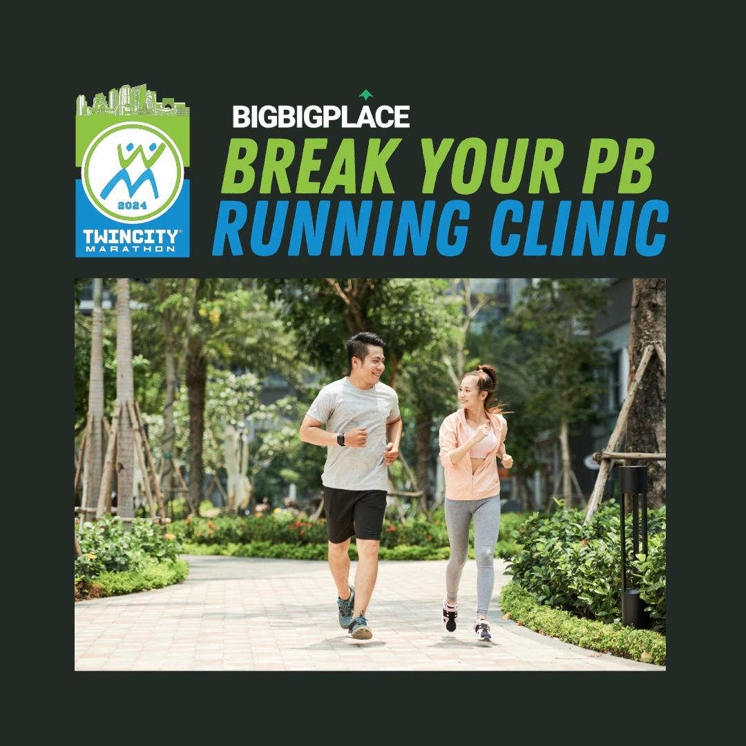 5 sebab anda WAJIB sertai Klinik larian “Run Your Personal Best” Twincity Marathon.