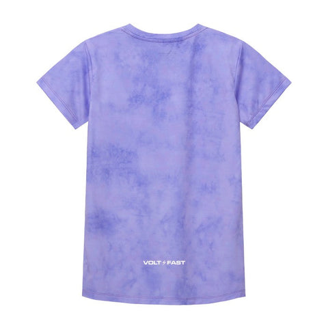 Volt and Fast Women's Bolt Running Jersey Tie Dye V1 Series - Violet-VoltandFast-Malaysia-Singapore-Australia-Hong Kong-Philippines-Indonesia-Bigbigplace.com