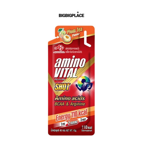 Amino Vital Red Shot 45g (Plum Tea)-Nutrition Gel-Ajinomoto-Malaysia-Singapore-Australia-Hong Kong-Philippines-Indonesia-Bigbigplace.com