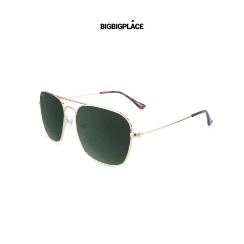 Knockaround Mount Evans Sunglasses - Gold / Aviator Green-Sunglasses-Knockaround-Malaysia-Singapore-Australia-Hong Kong-Philippines-Indonesia-Bigbigplace.com