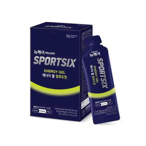 Sportsix Energy Gel Green Grape 45g-Boost Energy-Sportsix-Malaysia-Singapore-Australia-Hong Kong-Philippines-Indonesia-Bigbigplace.com