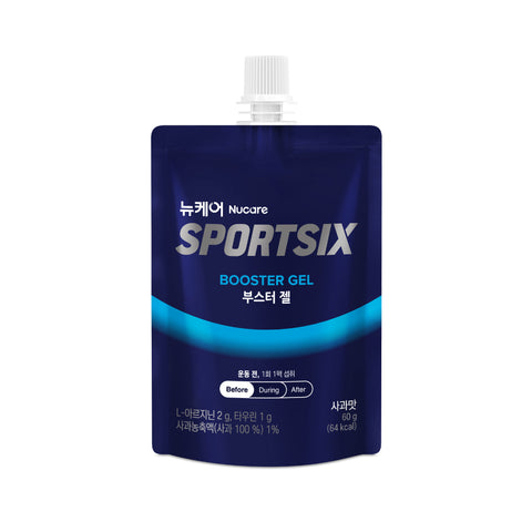 Sportsix Booster Gel Apple 60g-Boost Energy-Sportsix-Malaysia-Singapore-Australia-Hong Kong-Philippines-Indonesia-Bigbigplace.com