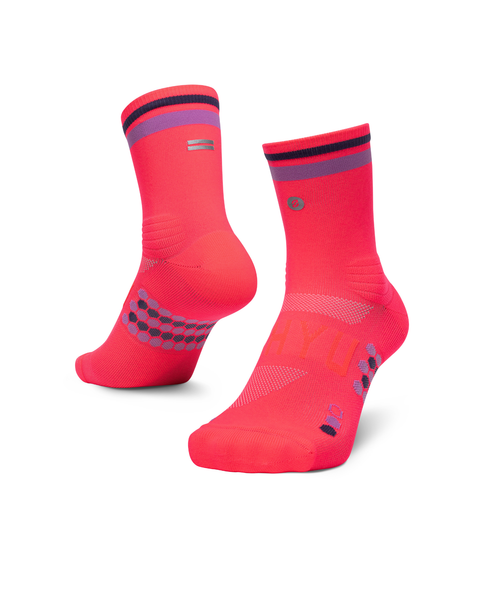 Shyu Racing Sock - Cerise | Purple | Black-Socks-SHYU-Malaysia-Singapore-Australia-Hong Kong-Philippines-Indonesia-Bigbigplace.com