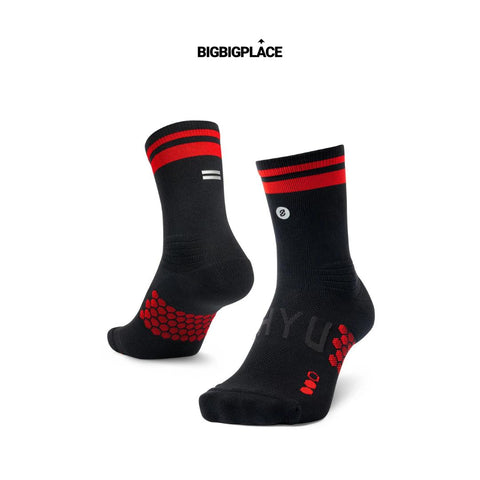 Shyu Racing Sock - Black | Red | Red-Socks-SHYU-Malaysia-Singapore-Australia-Hong Kong-Philippines-Indonesia-Bigbigplace.com