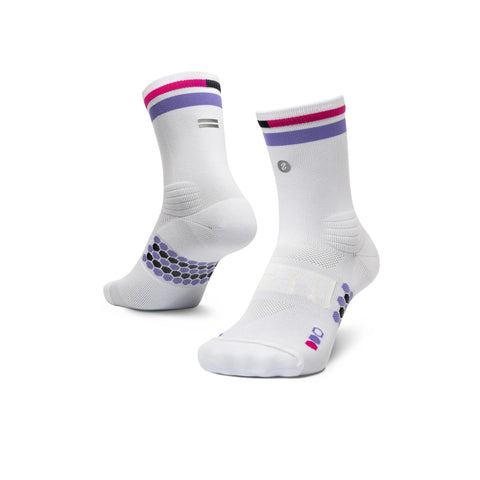 Shyu Racing Sock - White | Lavender | Magenta-Socks-SHYU-Malaysia-Singapore-Australia-Hong Kong-Philippines-Indonesia-Bigbigplace.com