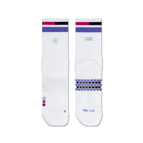 Shyu Racing Sock - White | Lavender | Magenta-Socks-SHYU-Malaysia-Singapore-Australia-Hong Kong-Philippines-Indonesia-Bigbigplace.com
