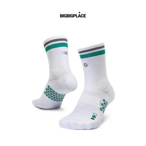 Shyu Racing Sock - White | Teal | Carbon-Socks-SHYU-Malaysia-Singapore-Australia-Hong Kong-Philippines-Indonesia-Bigbigplace.com