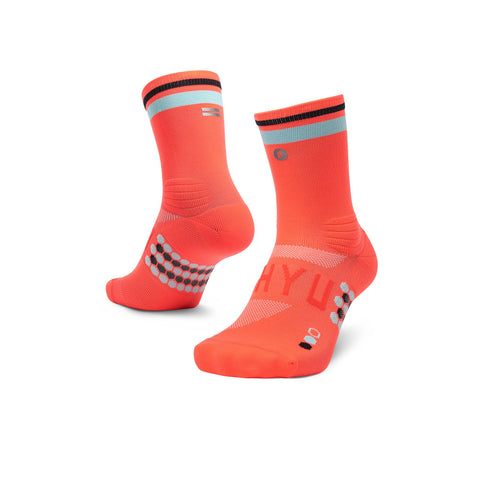 Shyu Racing Sock - Coral | Sky | Black-Socks-SHYU-Malaysia-Singapore-Australia-Hong Kong-Philippines-Indonesia-Bigbigplace.com