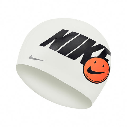Nike HAVE A NIKE DAY (White)-Swimming Cap-Sunlight-Malaysia-Singapore-Australia-Hong Kong-Philippines-Indonesia-Bigbigplace.com