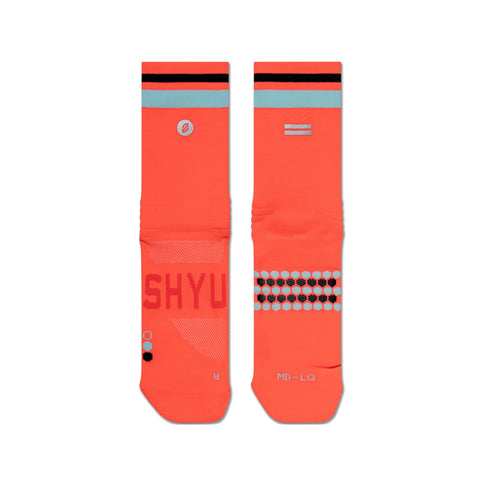 Shyu Racing Sock - Coral | Sky | Black-Socks-SHYU-Malaysia-Singapore-Australia-Hong Kong-Philippines-Indonesia-Bigbigplace.com