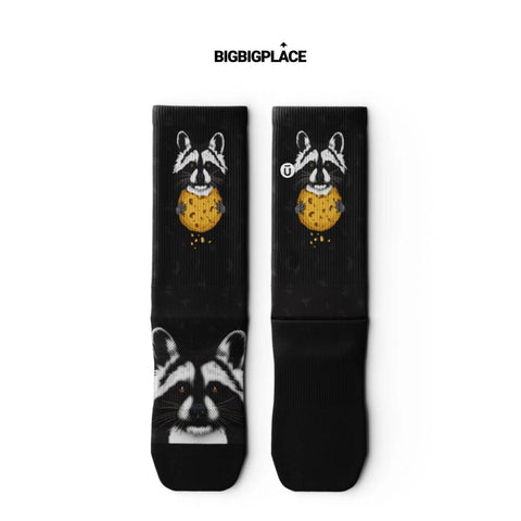 Outway Sock - Rad Raccoon Crew-Outway-Malaysia-Singapore-Australia-Hong Kong-Philippines-Indonesia-Bigbigplace.com
