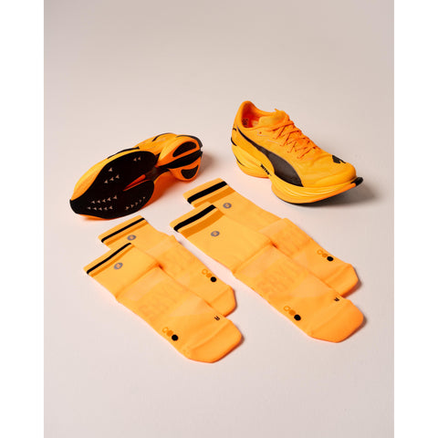 Shyu Racing Sock - Orange | Pumpkin | Black-Socks-SHYU-Malaysia-Singapore-Australia-Hong Kong-Philippines-Indonesia-Bigbigplace.com