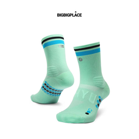 Shyu Racing Sock - Aqua | Blue | Black-Socks-SHYU-Malaysia-Singapore-Australia-Hong Kong-Philippines-Indonesia-Bigbigplace.com