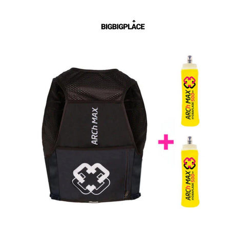 ARCh MAX Hydration Vest 6L Unisex Black + 2 Hydraflask 500ml-HV-6 Unisex-ARCh MAX-Malaysia-Singapore-Australia-Hong Kong-Philippines-Indonesia-Bigbigplace.com