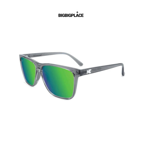 Knockaround Fast Lanes Sport Sunglasses - Clear Grey/Green Moonshine-Sunglasses-Knockaround-Malaysia-Singapore-Australia-Hong Kong-Philippines-Indonesia-Bigbigplace.com
