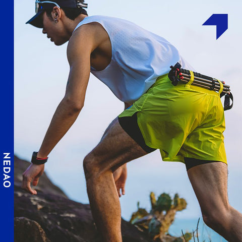 Nedao Men's Running TrioShorts PowerPouch-Running Shorts-NEDAO-Malaysia-Singapore-Australia-Hong Kong-Philippines-Indonesia-Bigbigplace.com