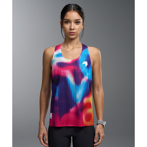 Nedao Women's QiFlow Racing Singlet Vortex 2025-Tops-NEDAO-Malaysia-Singapore-Australia-Hong Kong-Philippines-Indonesia-Bigbigplace.com