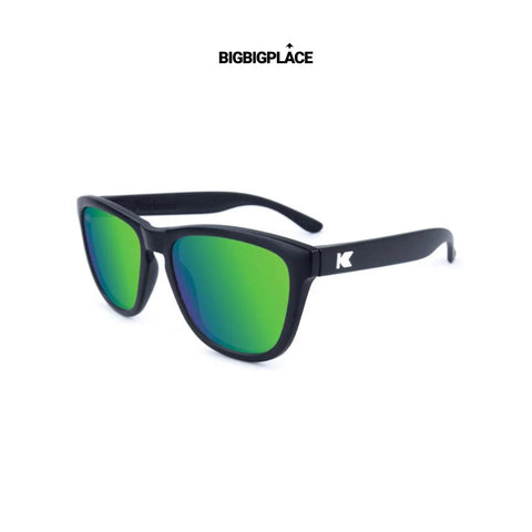 Knockaround Premiums Sunglasses - Black / Green Moonshine-Sunglasses-Knockaround-Malaysia-Singapore-Australia-Hong Kong-Philippines-Indonesia-Bigbigplace.com
