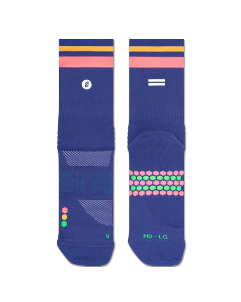 Shyu Racing Sock - Blue | Blush | Apricot-Socks-SHYU-Malaysia-Singapore-Australia-Hong Kong-Philippines-Indonesia-Bigbigplace.com