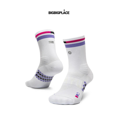 Shyu Racing Sock - White | Lavender | Magenta-Socks-SHYU-Malaysia-Singapore-Australia-Hong Kong-Philippines-Indonesia-Bigbigplace.com