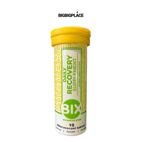 BIX Recovery Lemon - Recovery Effervescent Tablets-Electrolytes-BIX-Malaysia-Singapore-Australia-Hong Kong-Philippines-Indonesia-Bigbigplace.com