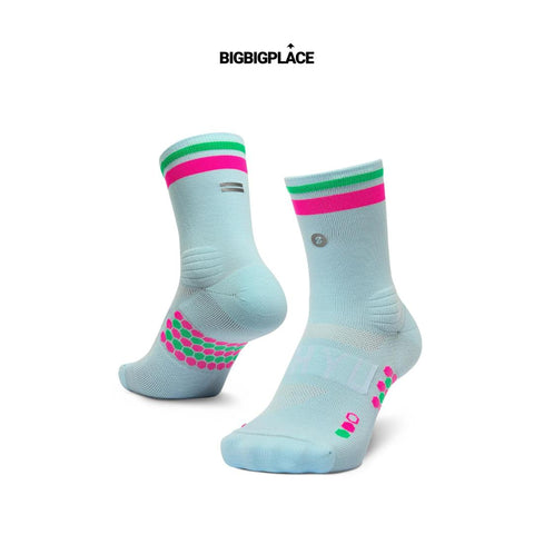 Shyu Racing Sock -Foam | Pink | Green-Socks-SHYU-Malaysia-Singapore-Australia-Hong Kong-Philippines-Indonesia-Bigbigplace.com