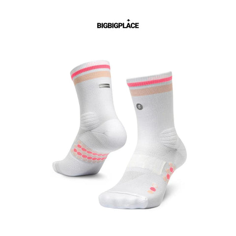 Shyu Racing Sock - White | Peach | Melon-Socks-SHYU-Malaysia-Singapore-Australia-Hong Kong-Philippines-Indonesia-Bigbigplace.com