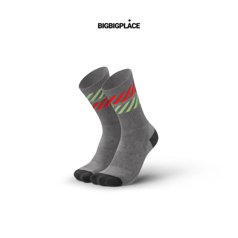 INCYLENCE MERINO LIGHT LANES GREY INFERNO-Socks-INCYLENCE-Malaysia-Singapore-Australia-Hong Kong-Philippines-Indonesia-Bigbigplace.com