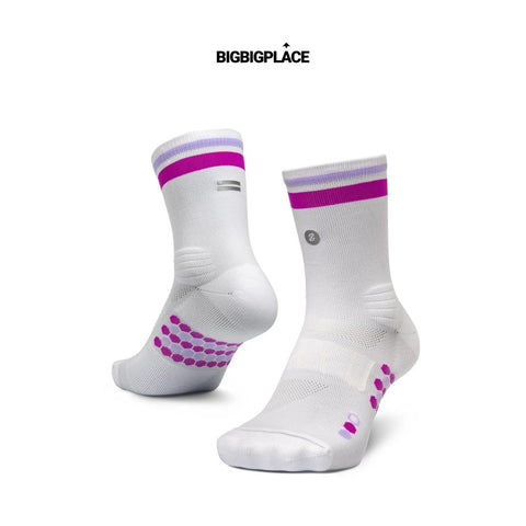 Shyu Racing Sock - White | Grape | Lilac-Socks-SHYU-Malaysia-Singapore-Australia-Hong Kong-Philippines-Indonesia-Bigbigplace.com