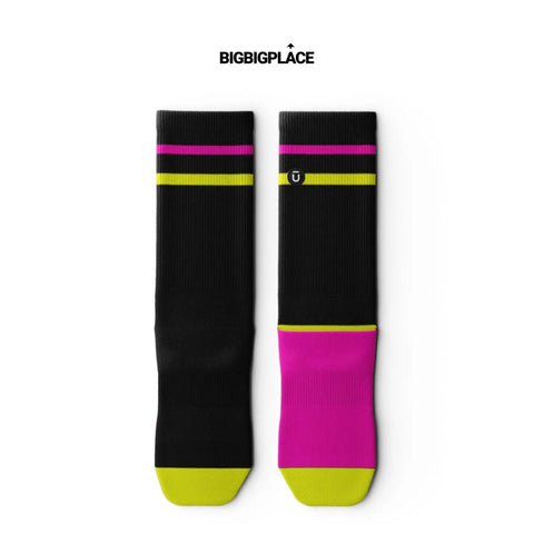 Outway Sock - Midnight Citrus Crew-Socks-Outway-Malaysia-Singapore-Australia-Hong Kong-Philippines-Indonesia-Bigbigplace.com
