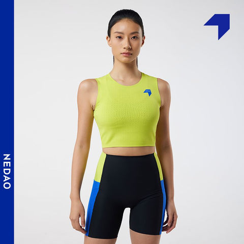 Nedao Women's QiFlow Running Crop Top-Tops-NEDAO-Malaysia-Singapore-Australia-Hong Kong-Philippines-Indonesia-Bigbigplace.com