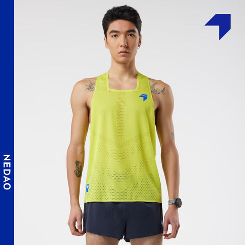 Nedao Men's QiFlow Racing Singlet - ONE CUT-Tops-NEDAO-Malaysia-Singapore-Australia-Hong Kong-Philippines-Indonesia-Bigbigplace.com