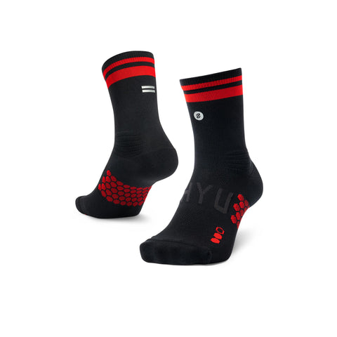 Shyu Racing Sock - Black | Red | Red-Socks-SHYU-Malaysia-Singapore-Australia-Hong Kong-Philippines-Indonesia-Bigbigplace.com