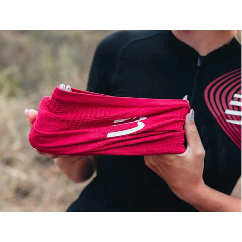 Compressport 3D Thermo Ultralight Headtube - Persian Red-Headwear-Compressport-Malaysia-Singapore-Australia-Hong Kong-Philippines-Indonesia-Bigbigplace.com