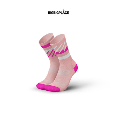 INCYLENCE RUNNING SOCKS - DISRUPTS LIGHT PINK-Socks-INCYLENCE-Malaysia-Singapore-Australia-Hong Kong-Philippines-Indonesia-Bigbigplace.com