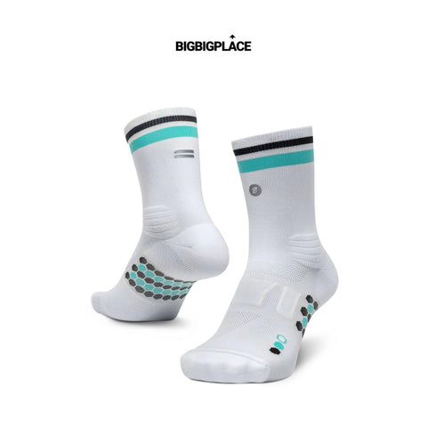 Shyu Racing Sock - White | Jade | Black-Socks-SHYU-Malaysia-Singapore-Australia-Hong Kong-Philippines-Indonesia-Bigbigplace.com