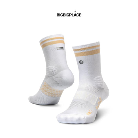Shyu Racing Sock - White | Oat | Oat-Socks-SHYU-Malaysia-Singapore-Australia-Hong Kong-Philippines-Indonesia-Bigbigplace.com