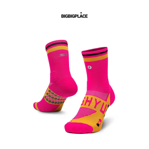 Shyu Racing Sock - Pink | Orange | Black-Socks-SHYU-Malaysia-Singapore-Australia-Hong Kong-Philippines-Indonesia-Bigbigplace.com