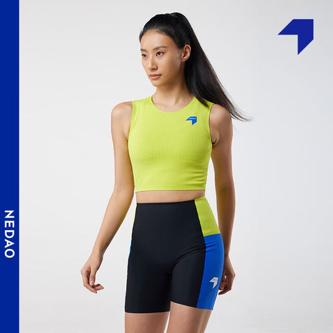 Nedao Women's QiFlow Running Crop Top-Tops-NEDAO-Malaysia-Singapore-Australia-Hong Kong-Philippines-Indonesia-Bigbigplace.com