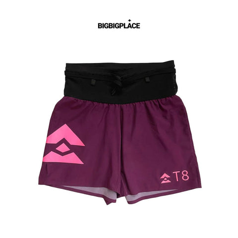 T8 Men's Sherpa Shorts v2 (Burgundy)-Shorts-T8 Run-Malaysia-Singapore-Australia-Hong Kong-Philippines-Indonesia-Bigbigplace.com