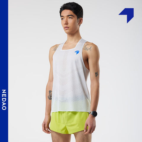 Nedao Men's QiFlow Racing Singlet - ONE CUT-Tops-NEDAO-Malaysia-Singapore-Australia-Hong Kong-Philippines-Indonesia-Bigbigplace.com
