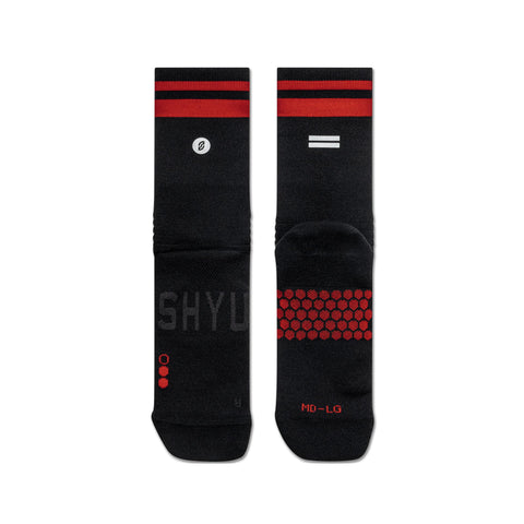 Shyu Racing Sock - Black | Red | Red-Socks-SHYU-Malaysia-Singapore-Australia-Hong Kong-Philippines-Indonesia-Bigbigplace.com