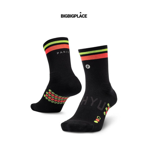 Shyu Racing Sock - Black | Red | Neon-Socks-SHYU-Malaysia-Singapore-Australia-Hong Kong-Philippines-Indonesia-Bigbigplace.com