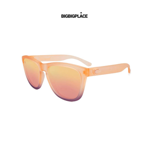 Knockaround Premiums Sunglasses - Frosted Rose Quartz Face / Rose-Sunglasses-Knockaround-Malaysia-Singapore-Australia-Hong Kong-Philippines-Indonesia-Bigbigplace.com
