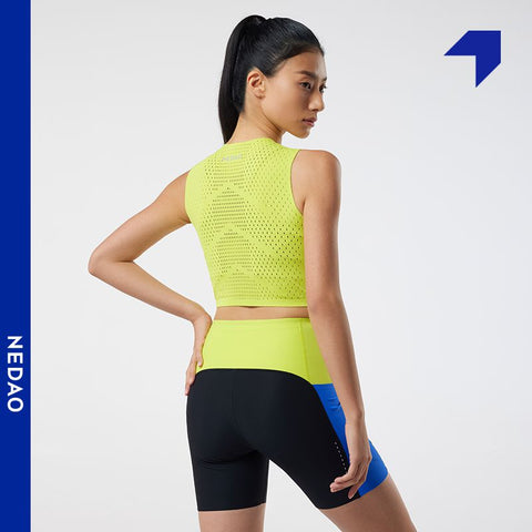 Nedao Women's QiFlow Running Crop Top-Tops-NEDAO-Malaysia-Singapore-Australia-Hong Kong-Philippines-Indonesia-Bigbigplace.com