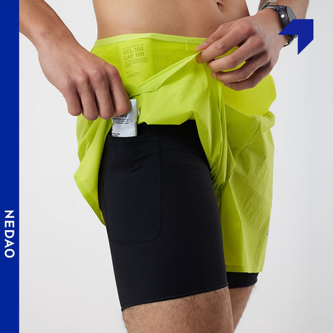Nedao Men's Running TrioShorts PowerPouch-Running Shorts-NEDAO-Malaysia-Singapore-Australia-Hong Kong-Philippines-Indonesia-Bigbigplace.com