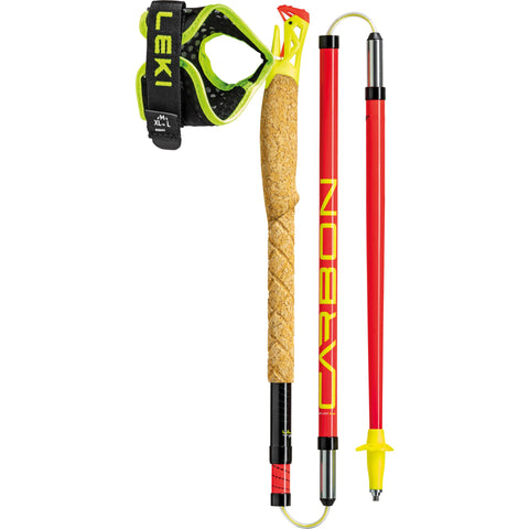 Leki Ultratrail FX.One (Bright Red/Black/Neon Yellow)-Hiking Pole-Leki-Malaysia-Singapore-Australia-Hong Kong-Philippines-Indonesia-Bigbigplace.com