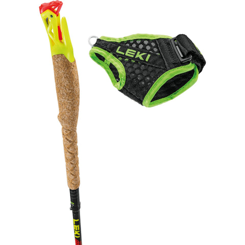 Leki Ultratrail FX.One (Bright Red/Black/Neon Yellow)-Hiking Pole-Leki-Malaysia-Singapore-Australia-Hong Kong-Philippines-Indonesia-Bigbigplace.com