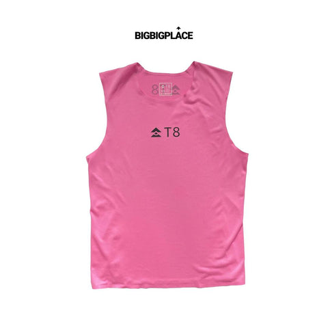 T8 Men's Trail Tank (Pink)-Top-T8 Run-Malaysia-Singapore-Australia-Hong Kong-Philippines-Indonesia-Bigbigplace.com