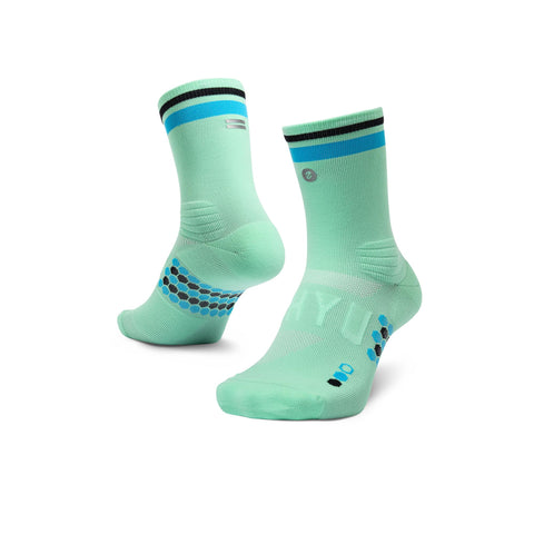 Shyu Racing Sock - Aqua | Blue | Black-Socks-SHYU-Malaysia-Singapore-Australia-Hong Kong-Philippines-Indonesia-Bigbigplace.com